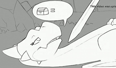 Beautifully animated sex session with a dragon