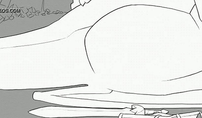 Beautifully animated sex session with a dragon