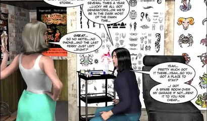 Another dirty 3d comics cartoon with busty sluts