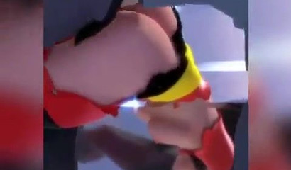 Helen and Violet Parr fuck in 3D porn cartoon compilation