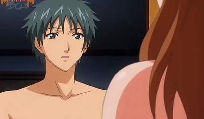 Anime son loves step-mom