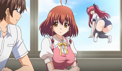 Beautiful faces and awesome boobs - hentai cartoon
