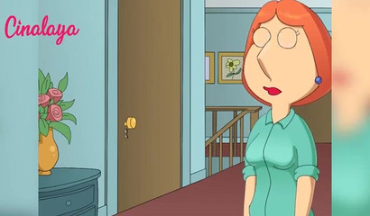 Meg Griffin from Family Guy has an intense BJ session