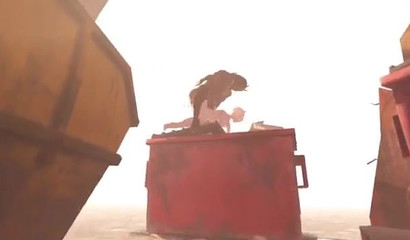 Crazy gangbang 3d cartoon in real doggy style