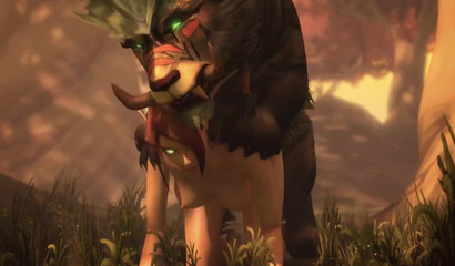 Naked elf gets fucked in doggy style position