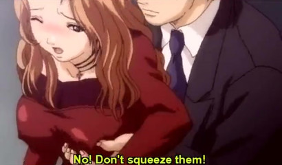 Tied up hentai girls molested by horny dude