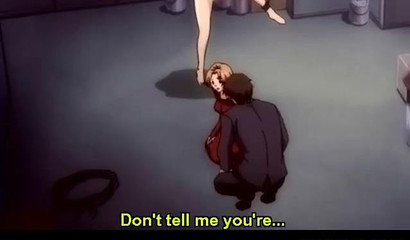 Tied up hentai girls molested by horny dude