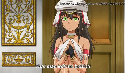 Dark-haired babe enjoying sex with vampiric demons