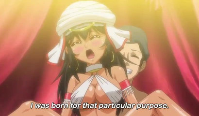 Dark-haired babe enjoying sex with vampiric demons