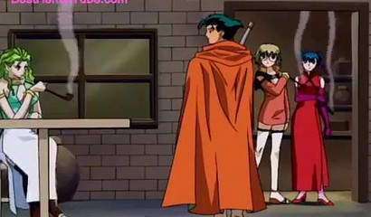 Fantasy creatures and sexy anime girls in epic xxx cartoon