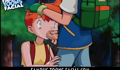 薄雾deepthroating灰的公鸡在她的膝盖上在口袋妖怪色情卡通