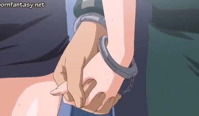 Busty anime girl molested in public - eng subs hentai video