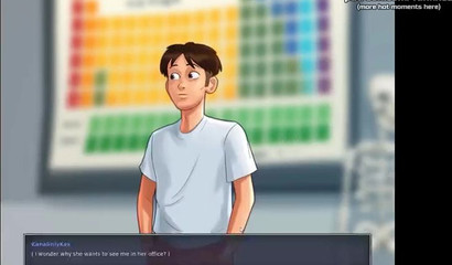 Young boy play BDSM games with his sister