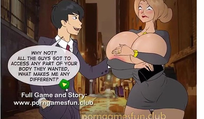 Video game action where you get to have fun with a busty woman