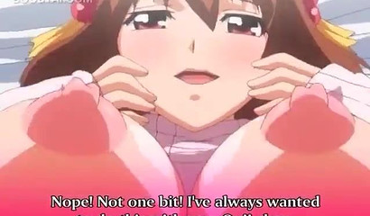 Busty hentai girl can't hide her lust anymore!