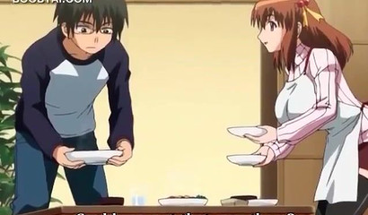 Busty hentai girl can't hide her lust anymore!