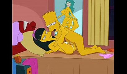 Jessica Lovejoy Simpsons Lesbian Porn - Bart fucking Jessica Lovejoy in his dormitory
