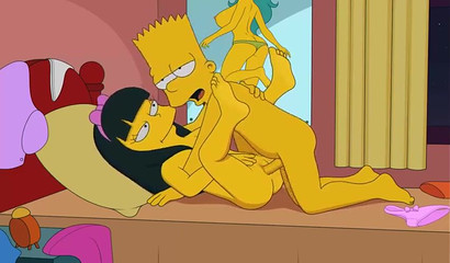 Bart fucking Jessica Lovejoy in his dormitory