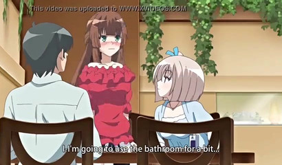 Sweet Hentai cartoon porn with a big-boobed angel