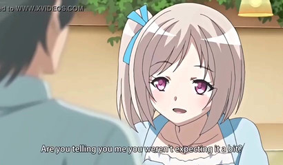 Sweet Hentai cartoon porn with a big-boobed angel