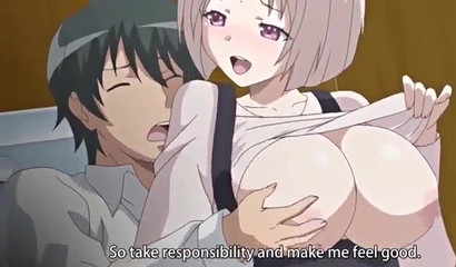 Sweet Hentai cartoon porn with a big-boobed angel