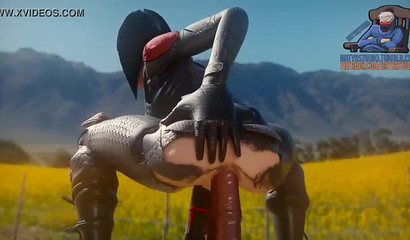 Sexy Fortnite girl needs really huge dick in her sexy ass