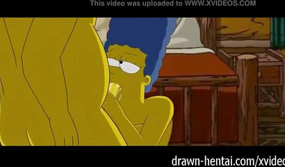 Your favorite cartoon MILFs - Marge and Lois