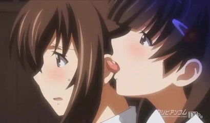 Tentacle action featuring two dark-haired babes