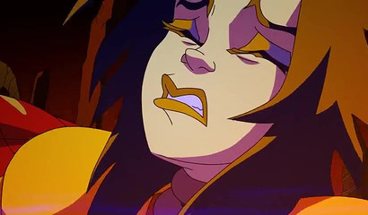 Zone Extreme Ghostbusters - Young long-haired girl gets ravaged by an insectoid monster