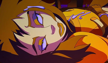 Zone Extreme Ghostbusters - Young long-haired girl gets ravaged by an insectoid monster