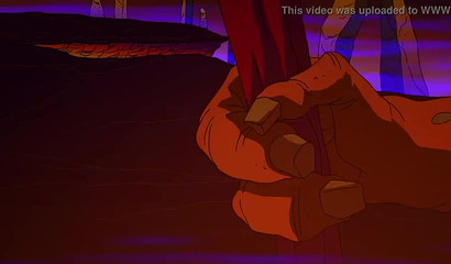 Zone Extreme Ghostbusters - Young long-haired girl gets ravaged by an insectoid monster