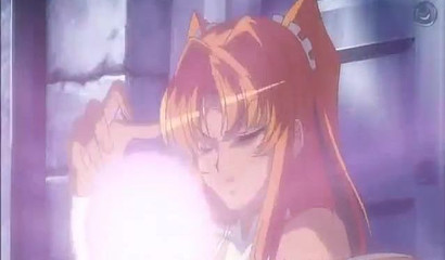 Redhead cartoon girl gets orgasm from tentacle penetration