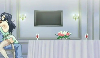 Awesome brunette mom loves young cock!