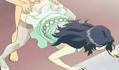 Awesome brunette mom loves young cock!