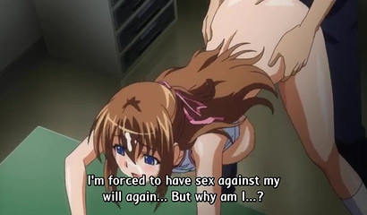 Young and busty anime schoolgirls fucked hard in hentai cartoon