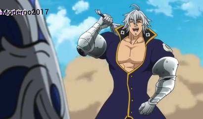 Beefy medieval dudes are about to fuck each other