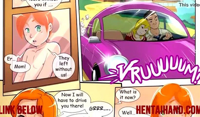 The sexual side of a young beautiful ginger girl