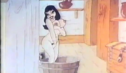 Retro porn parody of the Disney cartoon Snow White and the Seven Dwarfs"
