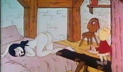 Retro porn parody of the Disney cartoon Snow White and the Seven Dwarfs"