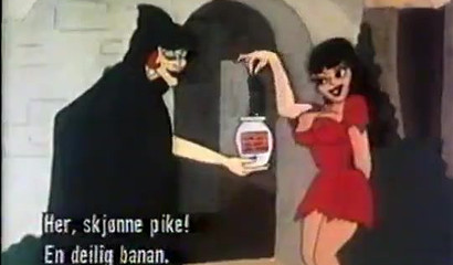 Retro porn parody of the Disney cartoon Snow White and the Seven Dwarfs"