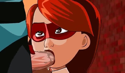 Bob Parr and Elastigirl have hot sex in the porn cartoon The Incredibles
