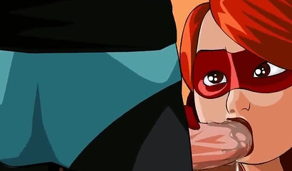 Bob Parr and Elastigirl have hot sex in the porn cartoon The Incredibles