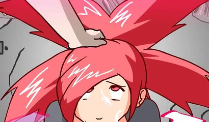 Futa girls fucked a Pokemon trainer in two holes