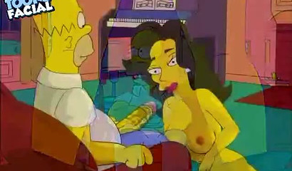 Homer Simpson and Marge fucking Property Agent - Simpsons porn cartoon
