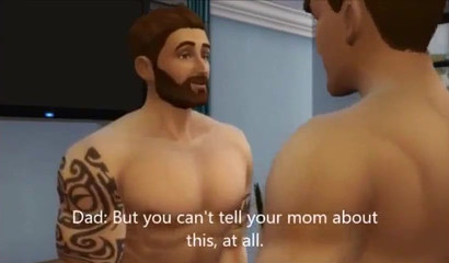 Young gay boy gets to get fucked by his daddy