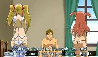 Sweet and young maids do everything their master wants