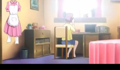 Young boy plays with mom's tits