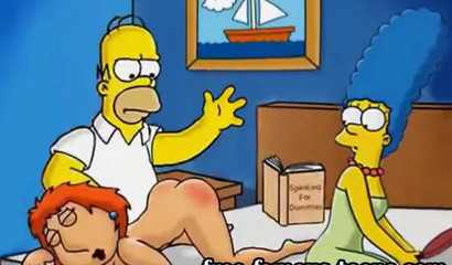 Simpsons, Griffins and American Dad TV porn series