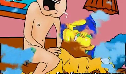 Simpsons, Griffins and American Dad TV porn series