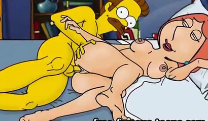 Simpsons, Griffins and American Dad TV porn series
